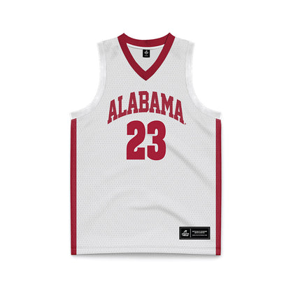 Alabama - NCAA Women's Basketball : Jessica Timmons - White Basketball Jersey