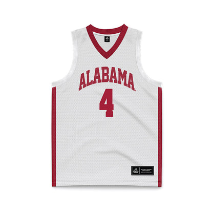 Alabama - NCAA Women's Basketball : Eris Lester - White Basketball Jersey