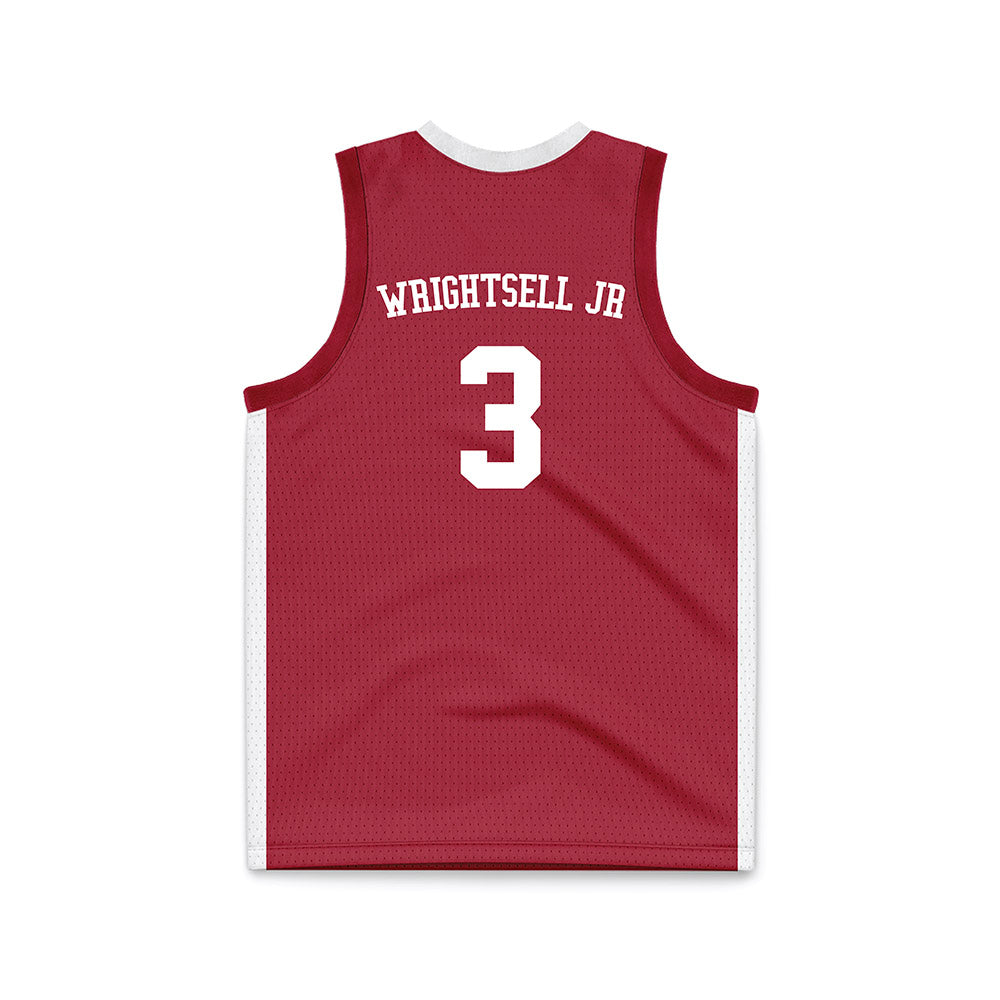 Alabama - NCAA Men's Basketball : Latrell Wrightsell Jr - Crimson Basketball Jersey-1