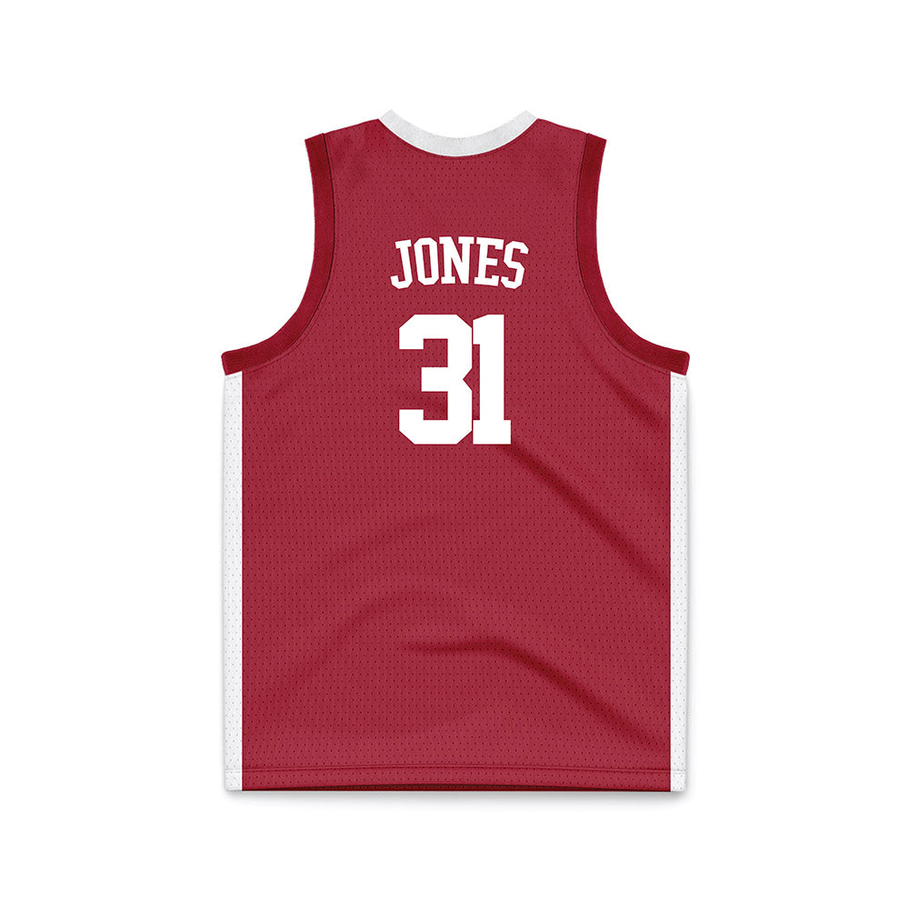 Alabama - NCAA Women's Basketball : Naomi Jones - Crimson Basketball Jersey