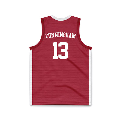 Alabama - NCAA Women's Basketball : Jeanna Cunningham - Crimson Basketball Jersey