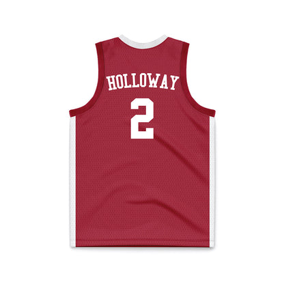 Alabama - NCAA Men's Basketball : Aden Holloway - Basketball Jersey