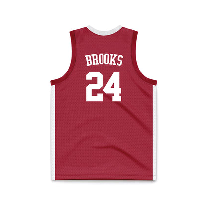 Alabama - NCAA Women's Basketball : Leah Brooks - Crimson Basketball Jersey