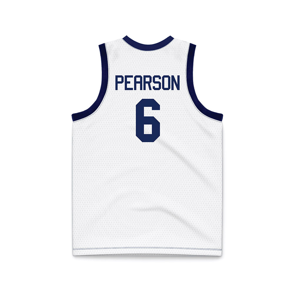 Marquette - NCAA Men's Basketball : Sheek Pearson - White Basketball Jersey-1
