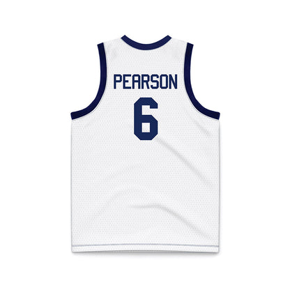 Marquette - NCAA Men's Basketball : Sheek Pearson - White Basketball Jersey-1