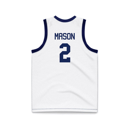 Marquette - NCAA Women's Basketball : Jaidynn Mason - White Basketball Jersey-1