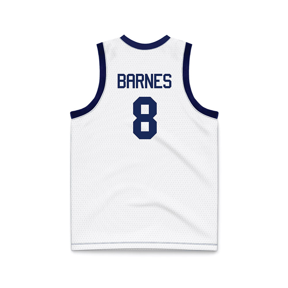 Marquette - NCAA Women's Basketball : JJ Barnes - White Basketball Jersey-1