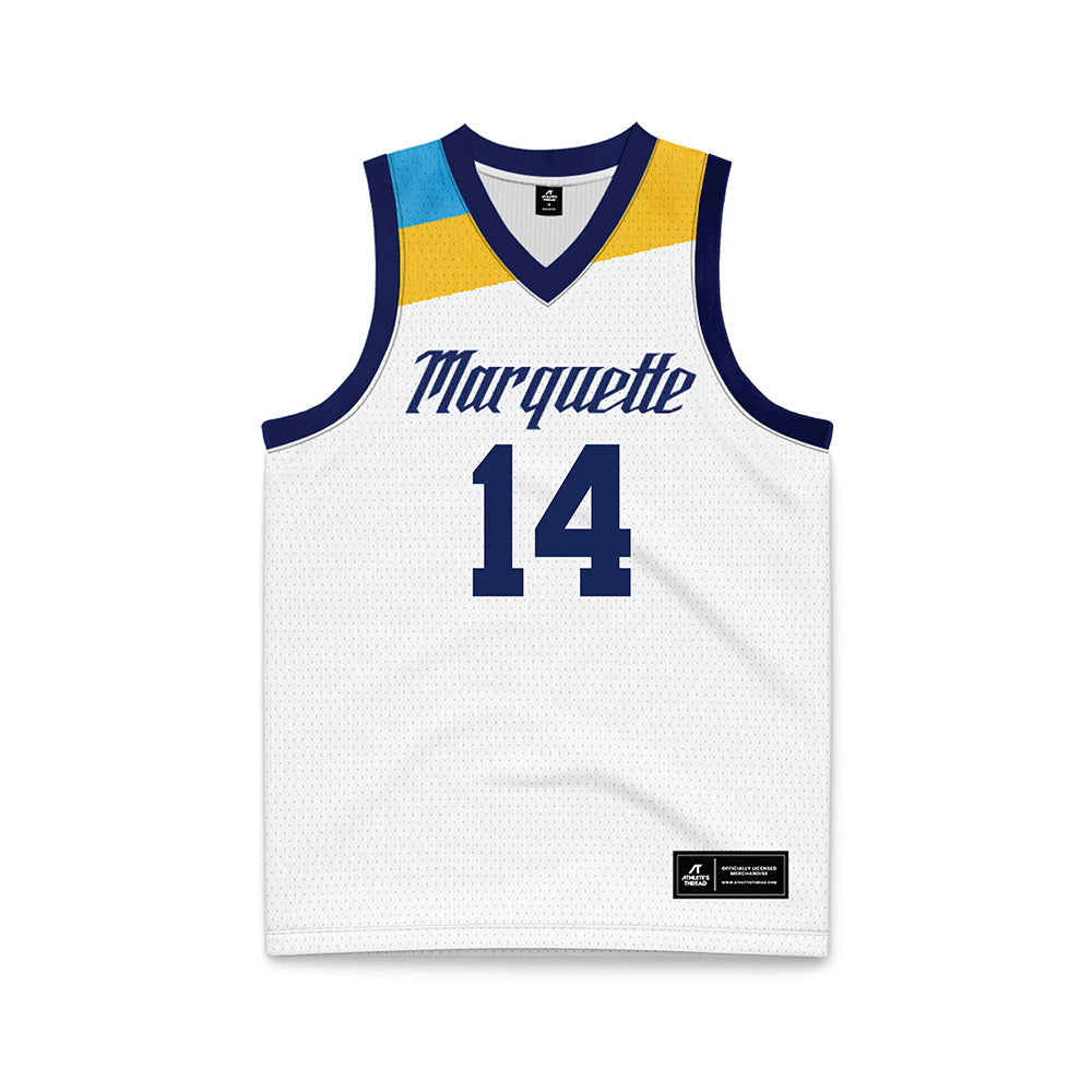 Marquette - NCAA Women's Basketball : Jada Bediako - White Basketball Jersey