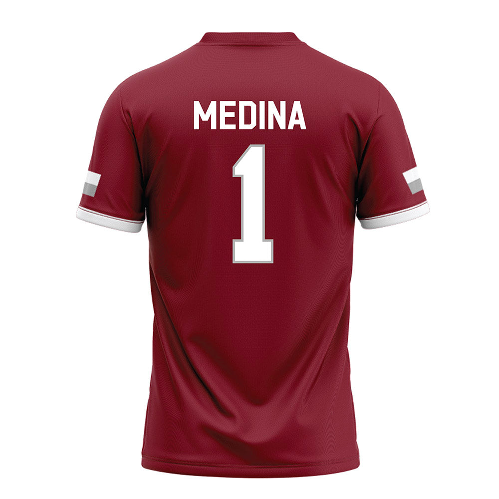 Troy - NCAA Football : Luis Medina - Football Jersey-1