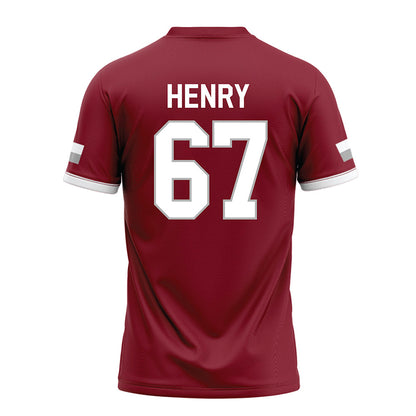 Troy - NCAA Football : Matt Henry - Football Jersey-1