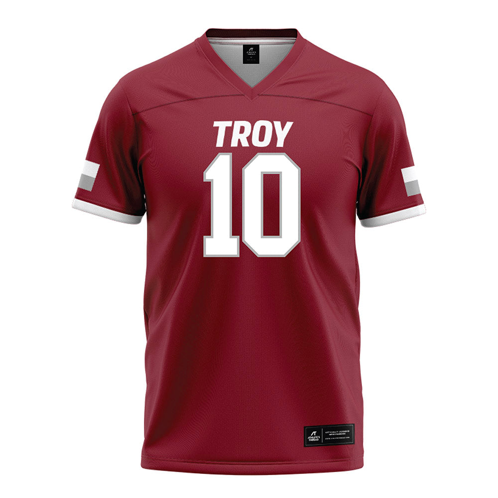 Troy - NCAA Football : Jabari Strait - Football Jersey-0