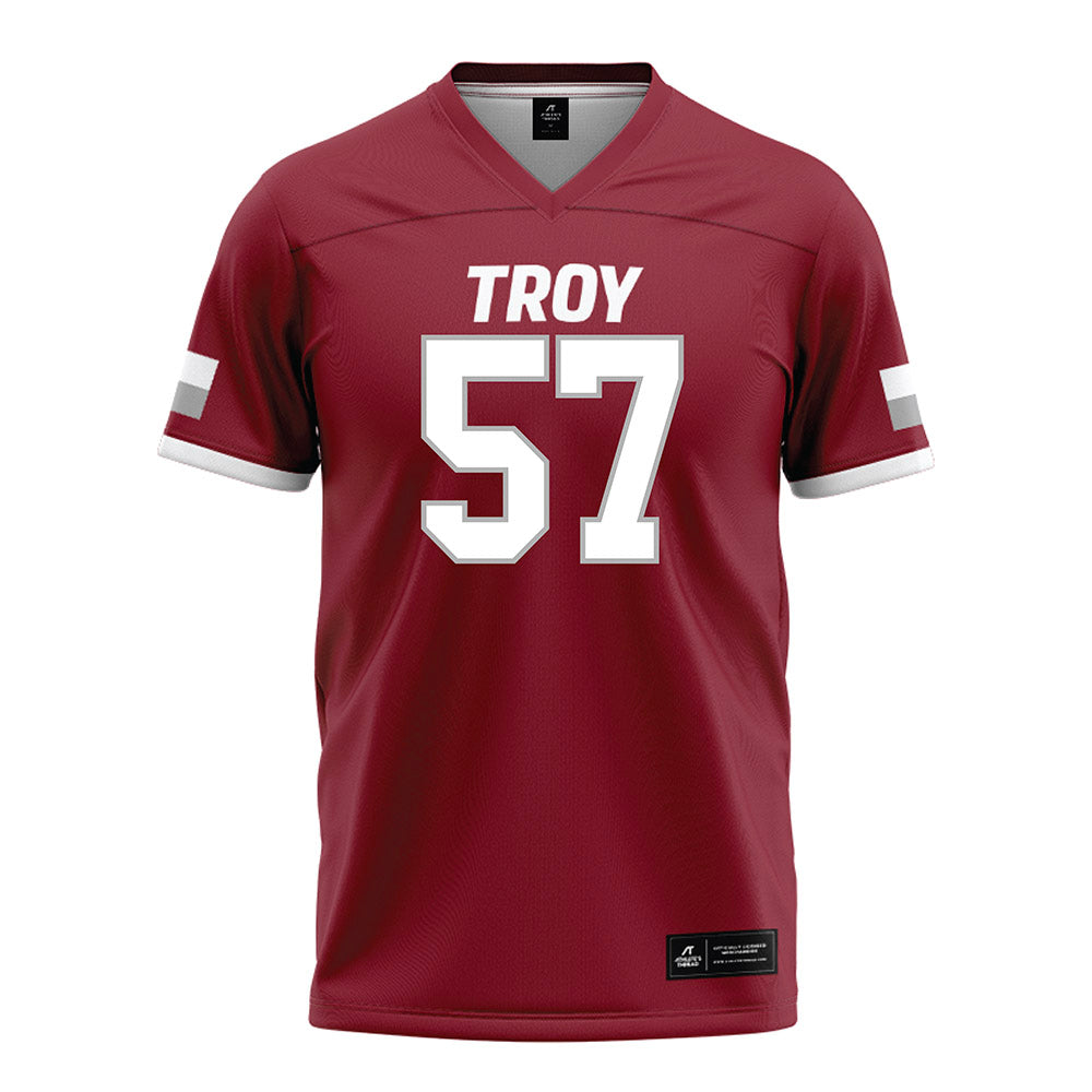 Troy - NCAA Football : Noah Mercer - Football Jersey-0