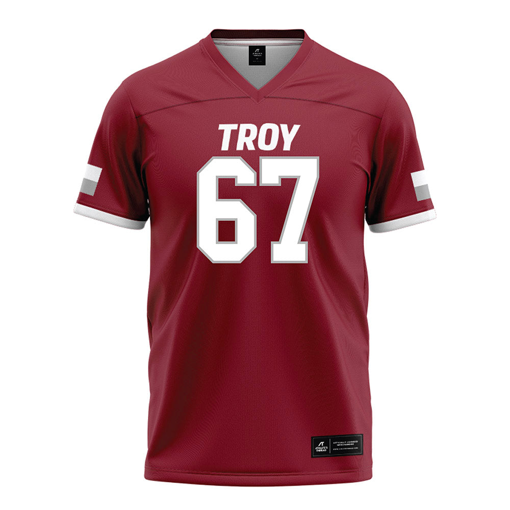 Troy - NCAA Football : Matthew Henry - Football Jersey-0