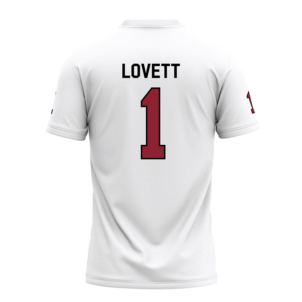 Troy - NCAA Football : Jordan Lovett - Football Jersey-1