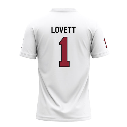 Troy - NCAA Football : Jordan Lovett - Football Jersey-1