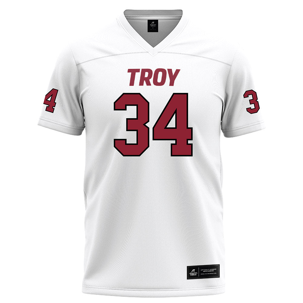Troy - NCAA Football : Jeremiah Alvis - Football Jersey-0