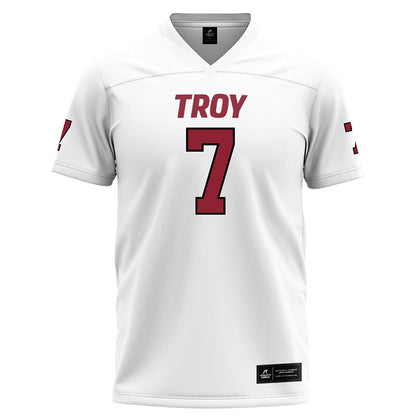 Troy - NCAA Football : Jordan Stringer - Football Jersey
