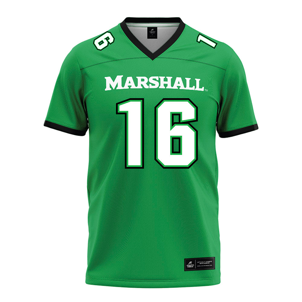 Marshall - NCAA Football : Christian Fitzpatrick - Football Jersey