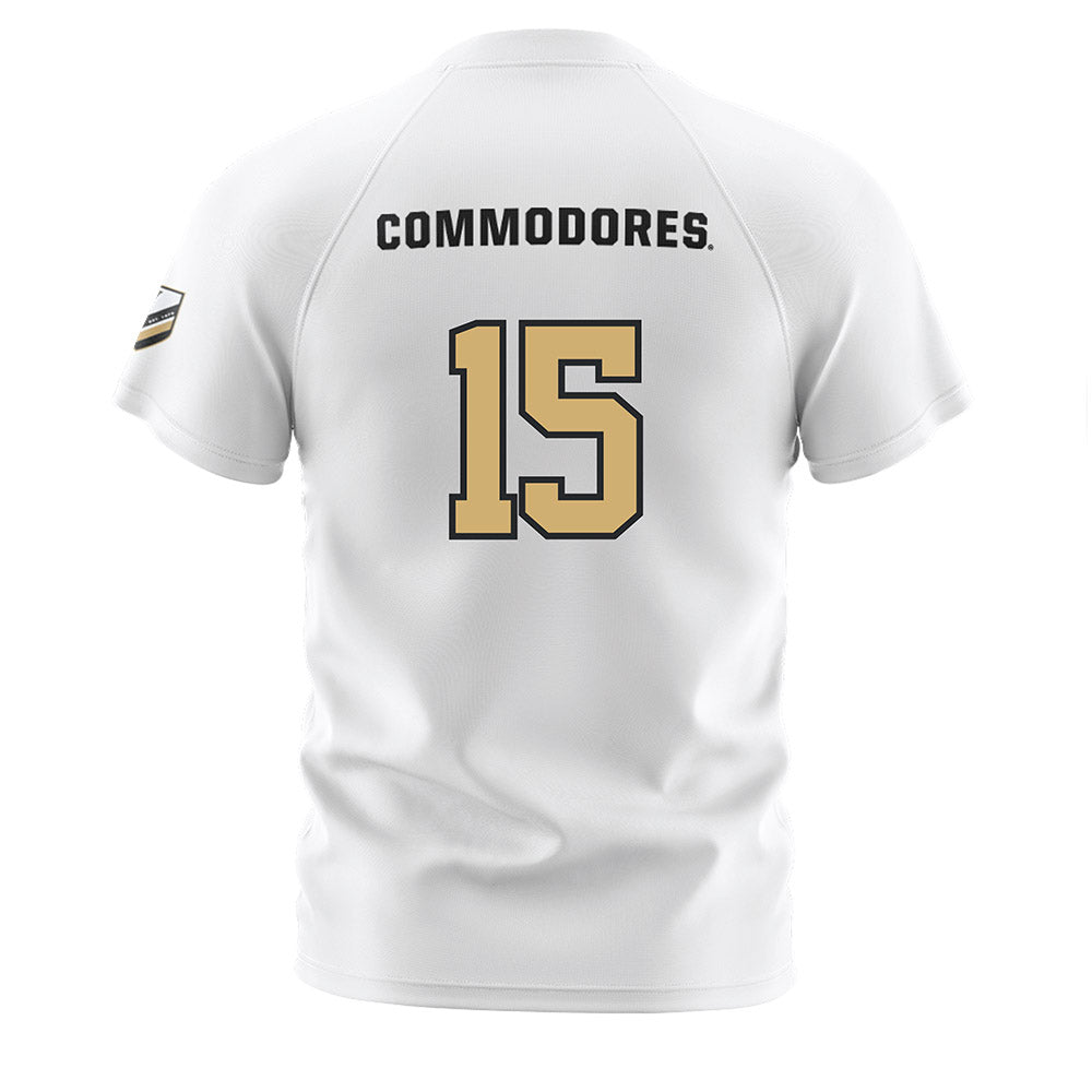 Vanderbilt - NCAA Women's Soccer : Sydney Watts - Stripes Soccer Jersey-1