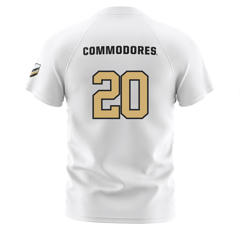 Vanderbilt - NCAA Women's Soccer : Susanna Soderman - Stripes Soccer Jersey-1