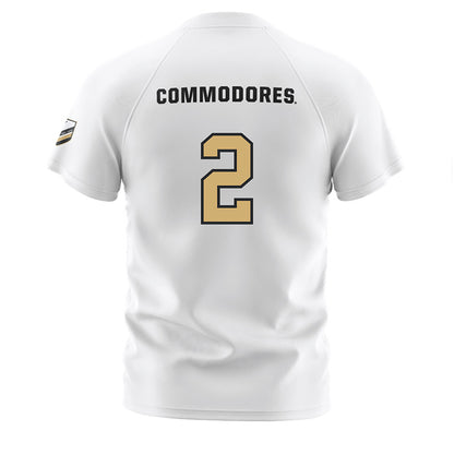 Vanderbilt - NCAA Women's Soccer : Ally Bollig - Stripes Soccer Jersey