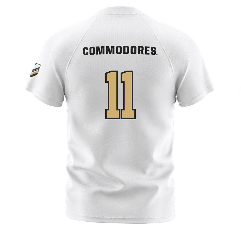 Vanderbilt - NCAA Women's Soccer : Melania Fullerton - Stripes Soccer Jersey