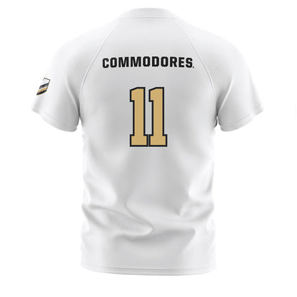 Vanderbilt - NCAA Women's Soccer : Melania Fullerton - Stripes Soccer Jersey