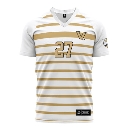 Vanderbilt - NCAA Women's Soccer : Alex Wagner - Stripes Soccer Jersey