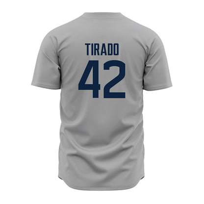 UConn - NCAA Baseball : Gabriel Tirado - Gray Jersey