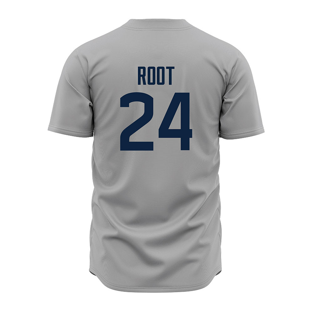 UConn - NCAA Baseball : Beau Root - Gray Jersey