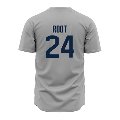 UConn - NCAA Baseball : Beau Root - Gray Jersey