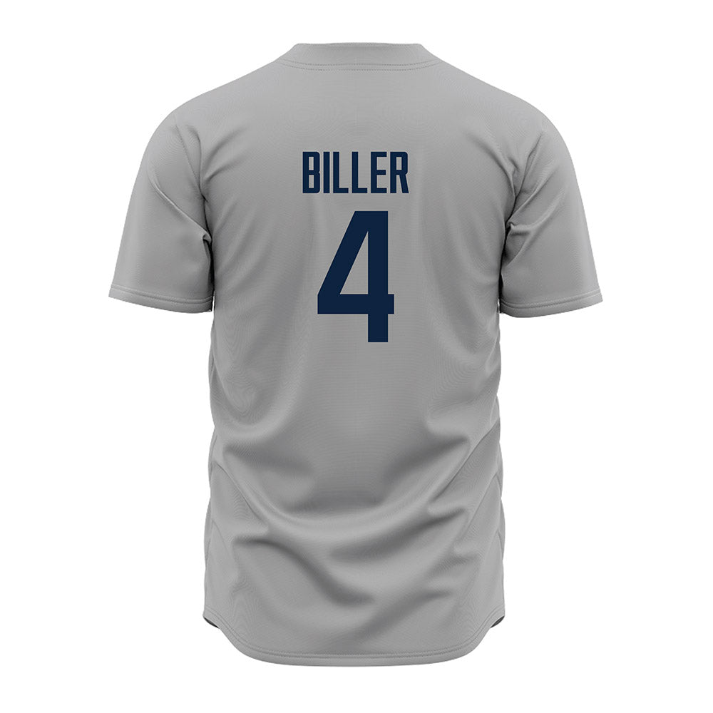 UConn - NCAA Baseball : Sam Biller - Gray Jersey-1