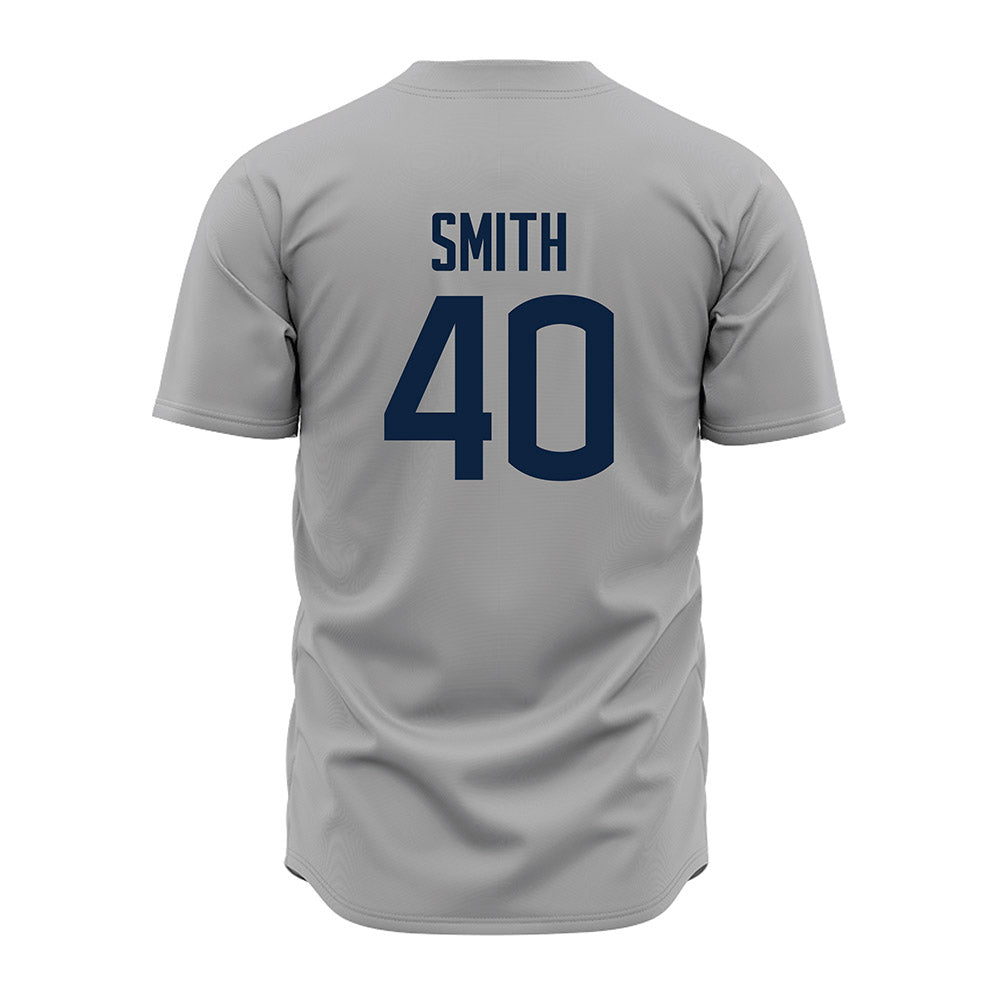 UConn - NCAA Baseball : Drew Smith - Gray Jersey