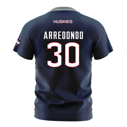 UConn - NCAA Men's Soccer : Alfonso Arredondo - White Soccer Jersey