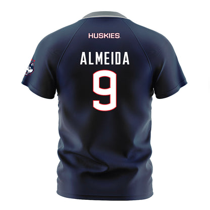 UConn - NCAA Men's Soccer : Lucas Almeida - White Soccer Jersey