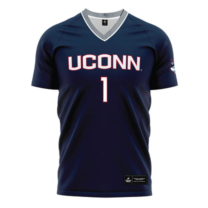 UConn - NCAA Men's Soccer : Max Kerkvliet - White Soccer Jersey