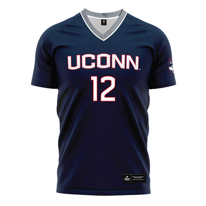 UConn - NCAA Men's Soccer : Evan Pickering - White Soccer Jersey