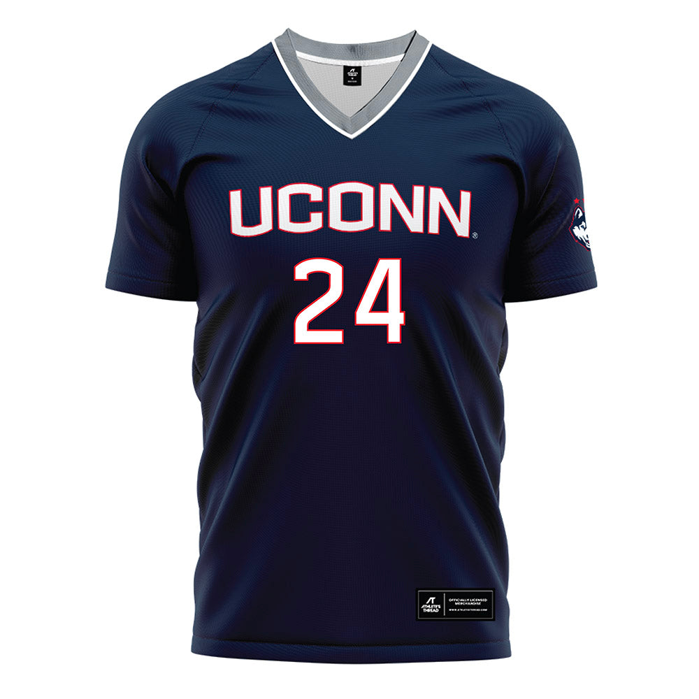 UConn - NCAA Men's Soccer : Matias Paredes - White Soccer Jersey