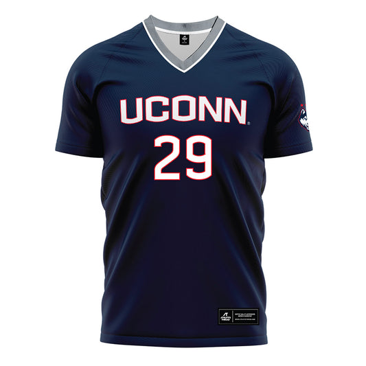 UConn - NCAA Men's Soccer : Giovanni Dennis - White Soccer Jersey