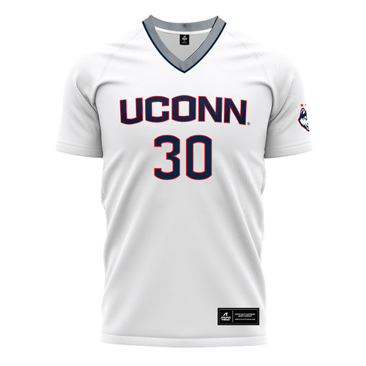 UConn - NCAA Men's Soccer : Alfonso Arredondo - White Soccer Jersey