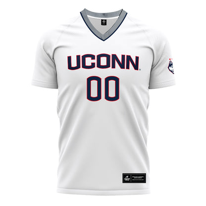 UConn - NCAA Men's Soccer : Justin Hess - White Soccer Jersey