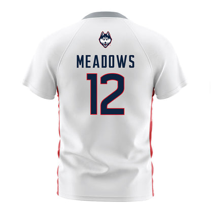 UConn - NCAA Women's Soccer : Isabella Meadows - White Soccer Jersey