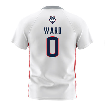 UConn - NCAA Women's Soccer : MaryKate Ward - White Soccer Jersey