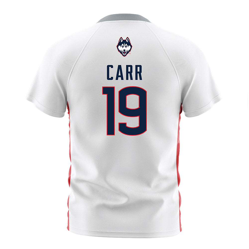 UConn - NCAA Women's Soccer : Jessica Carr - White Soccer Jersey