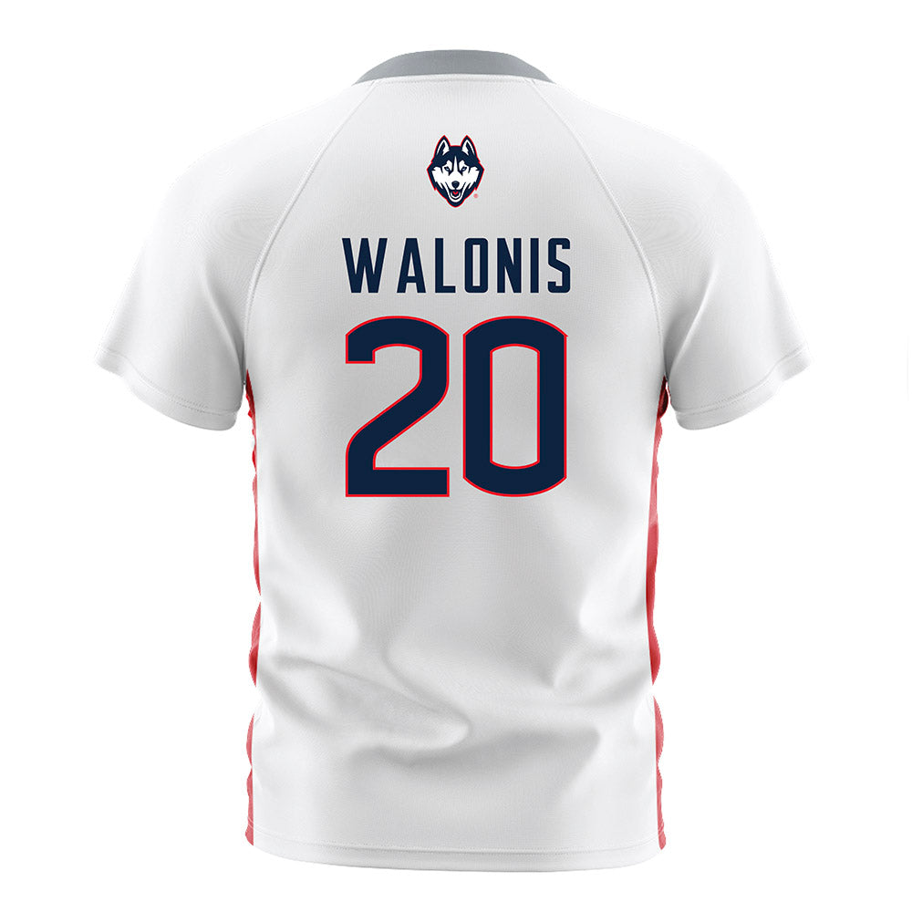 UConn - NCAA Women's Soccer : Brooke Walonis - White Soccer Jersey