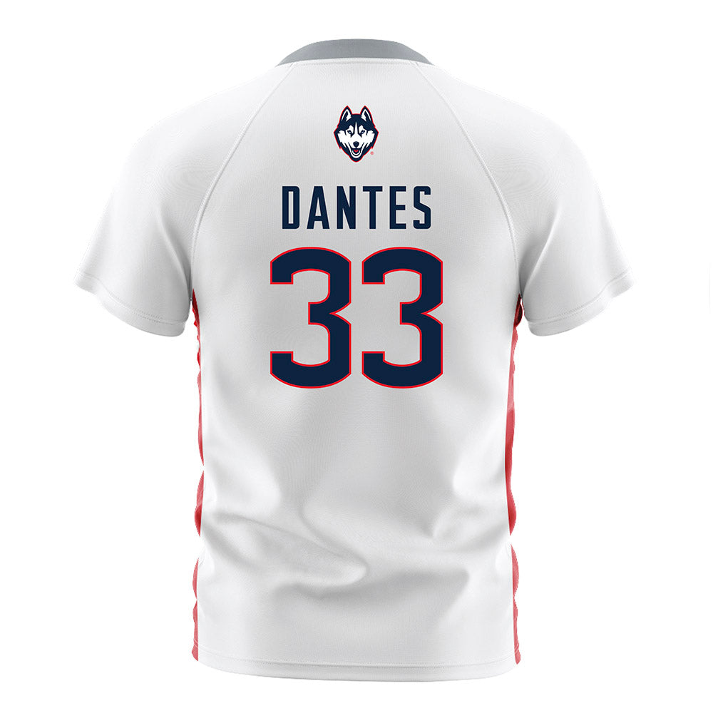 UConn - NCAA Women's Soccer : Lina Dantes - White Soccer Jersey