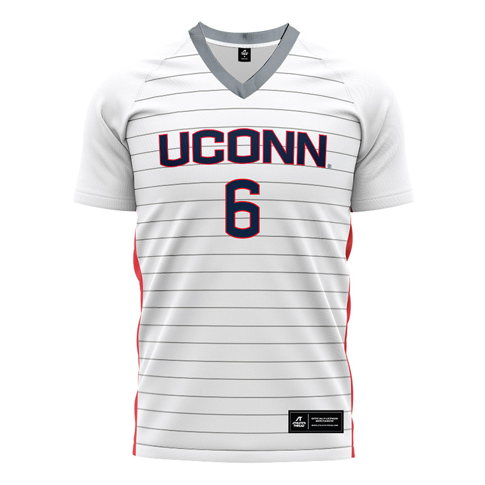 UConn - NCAA Women's Soccer : Taylor Jenkins - White Soccer Jersey