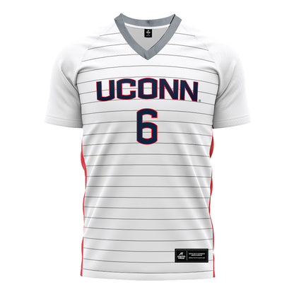 UConn - NCAA Women's Soccer : Taylor Jenkins - White Soccer Jersey