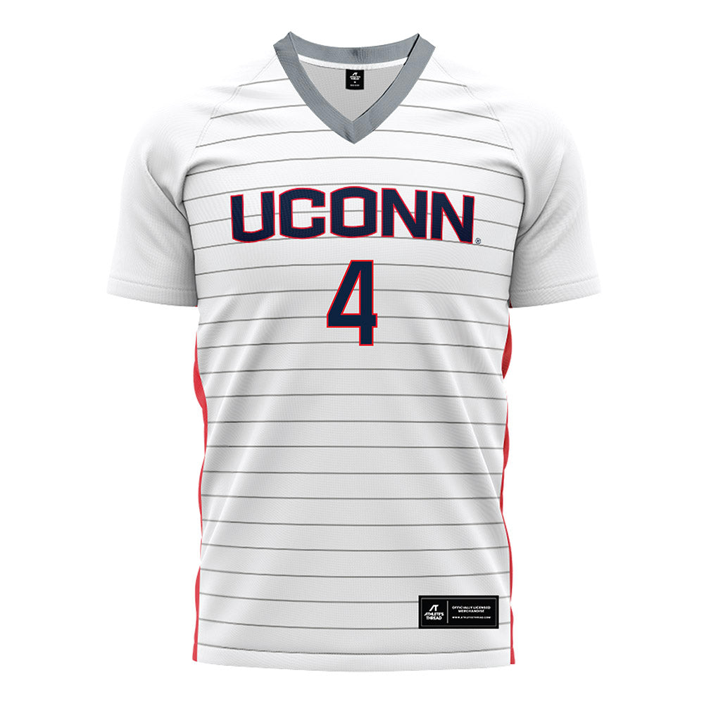 UConn - NCAA Women's Soccer : Lydia LeBlanc - White Soccer Jersey-0
