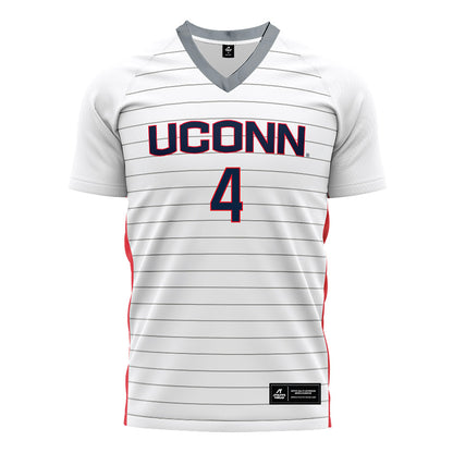 UConn - NCAA Women's Soccer : Lydia LeBlanc - White Soccer Jersey-0